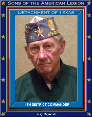 Ray Reynolds 4th District Commander