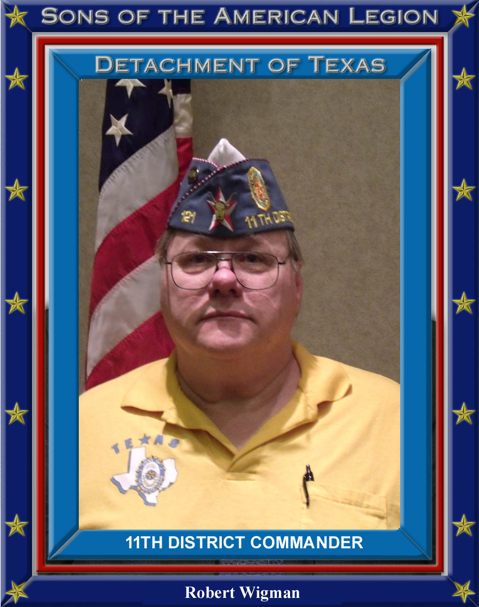 Robert Wigman 11th District Commander