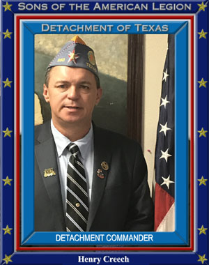 Henry Commander Detachment of Texas