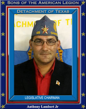 Anthony Lambert Legislative Chairman