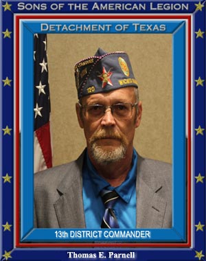 Thomas E. Parnell 13th District Commander