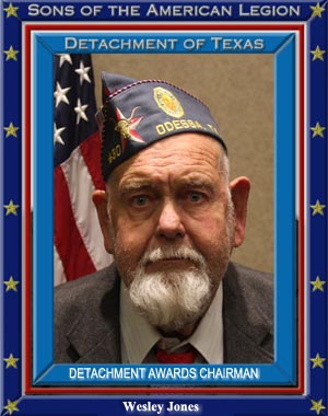 Wesley Jones Awards Chairman