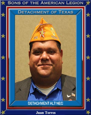 Juan Torres Alt NEC Detachment of Texas