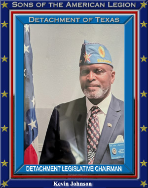 Kevin Johnson Legislative Chairman