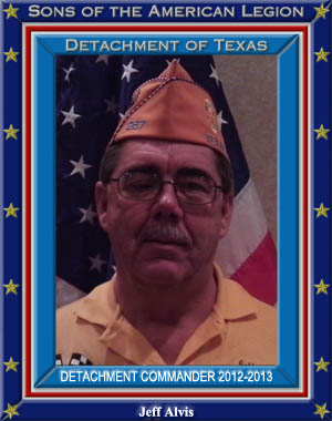 Jeff Alvis Commander 2012-2013