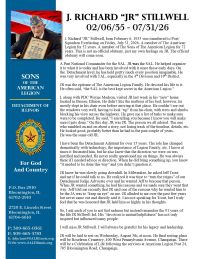 JR Stillwell Past National Commander Sons of The American Legion